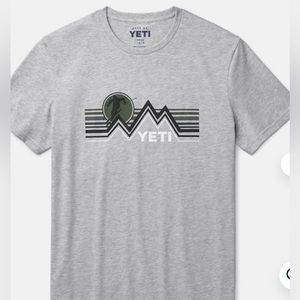 Yeti Freestyle Skier T-Shit Heather Gray